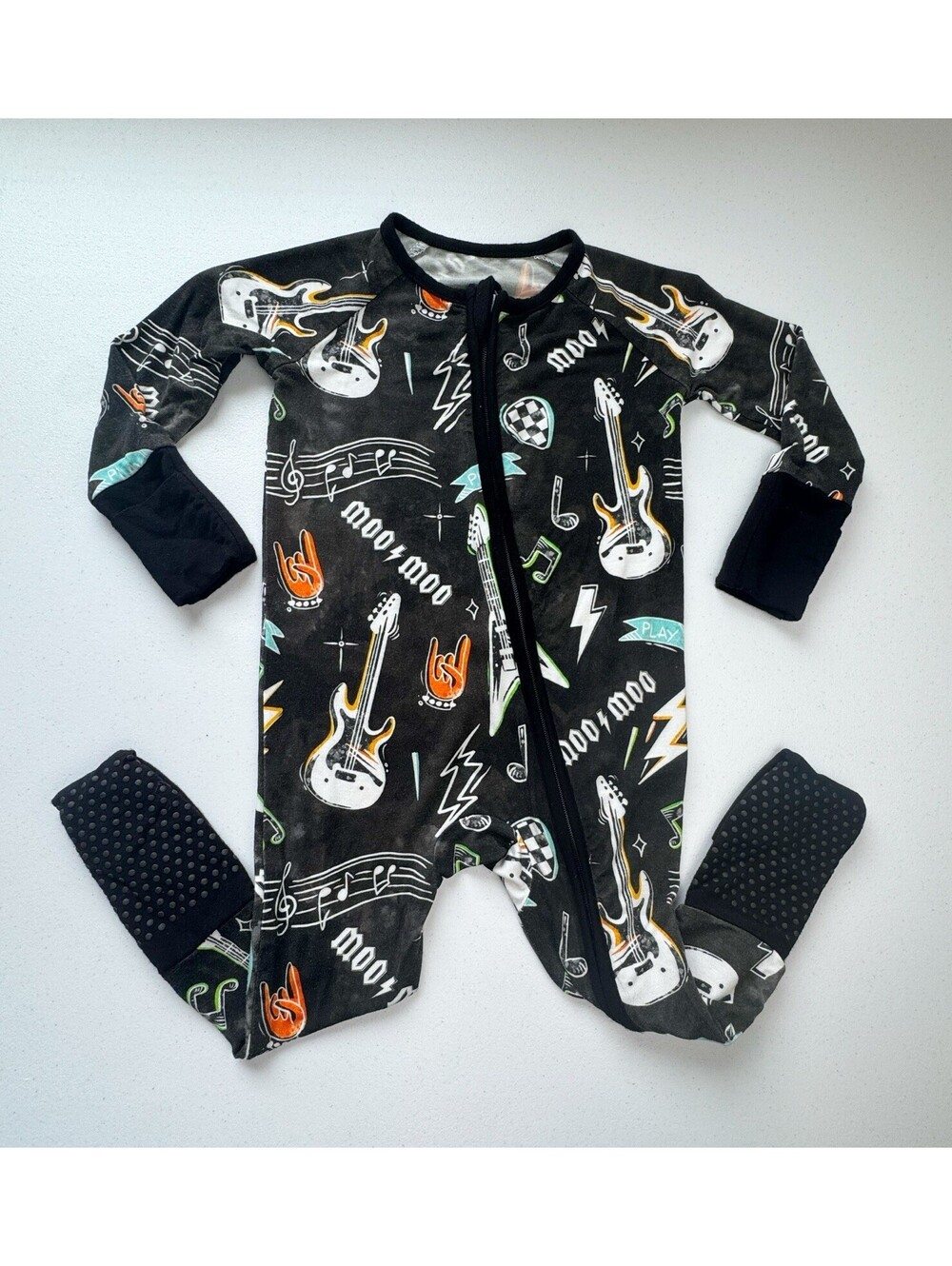 Little Moo Creations Bamboo Rocker One Piece 3-6 Months